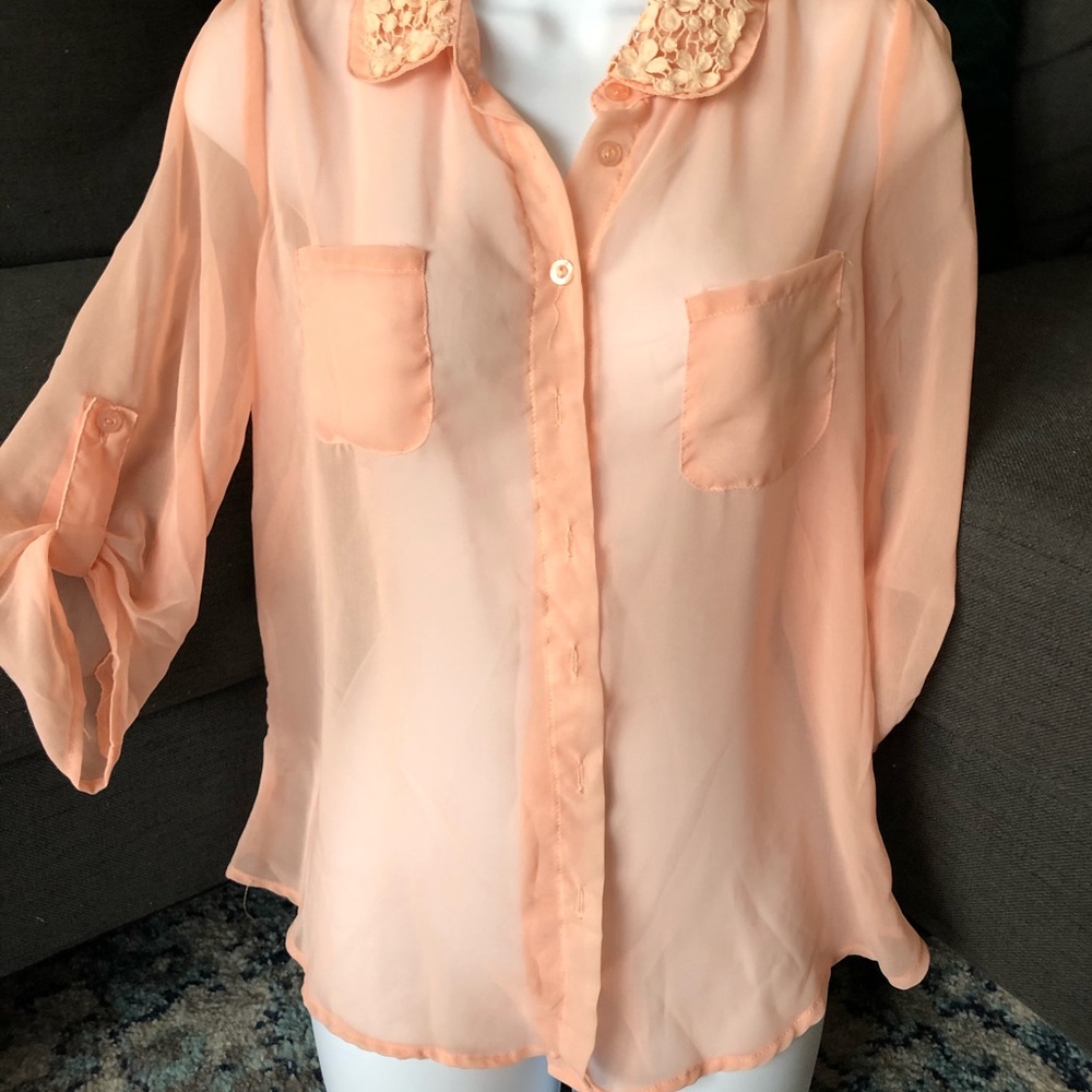 Sheer Blouse - Picture 4 of 6